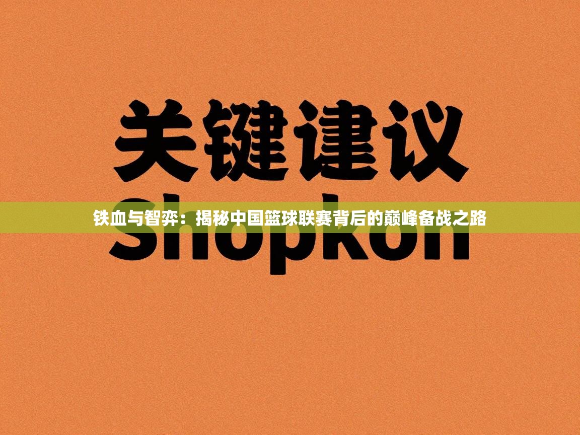 铁血与智弈：揭秘中国篮球联赛背后的巅峰备战之路